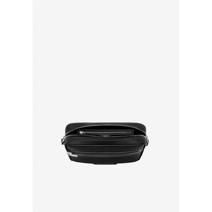 TOM FORD Traveler Medium Crossbody Bag Black Leather