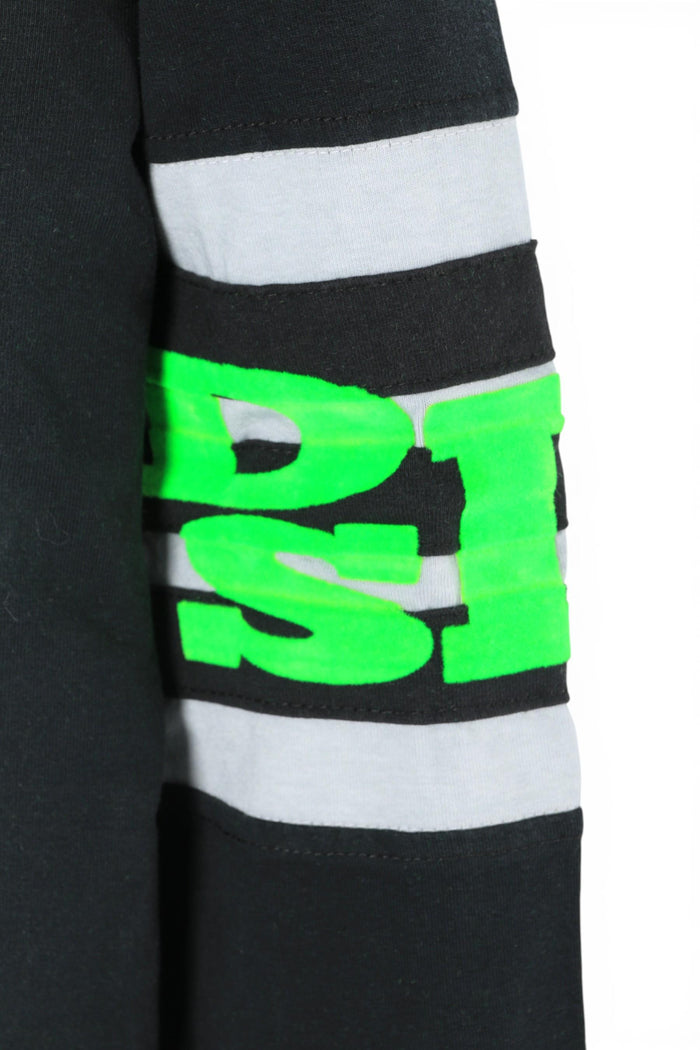 DIESEL Black Long Sleeve T-Shirt TUNCSERFIN Top