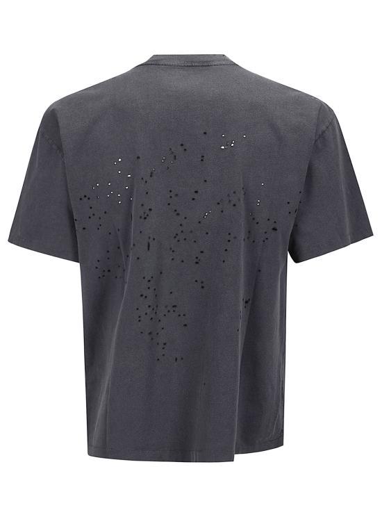 SATISFY Aged Black MothTech Short Sleeve T-Shirt Men’s 1100600 A04