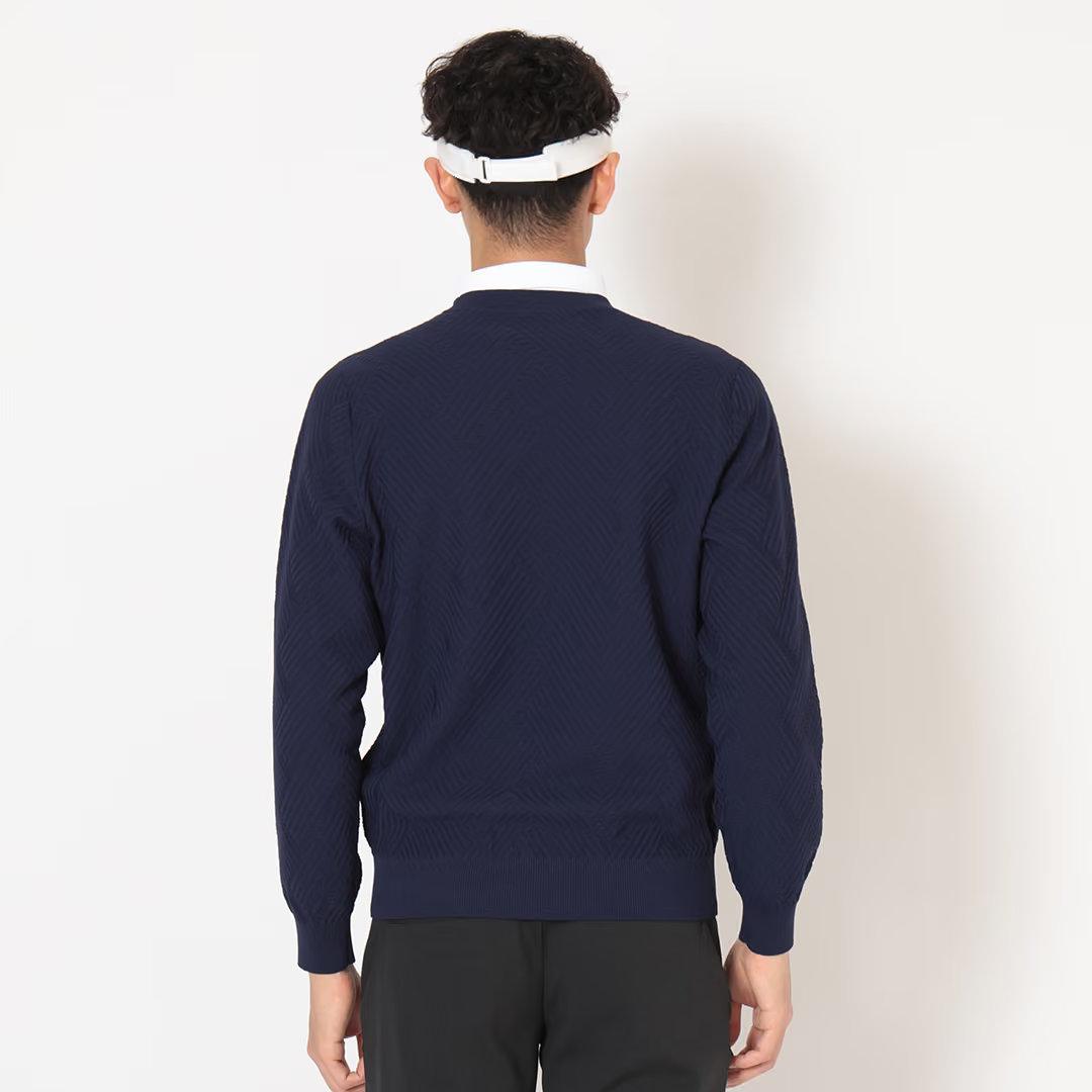 Callaway Navy Golf Knit Crewneck Sweater Men