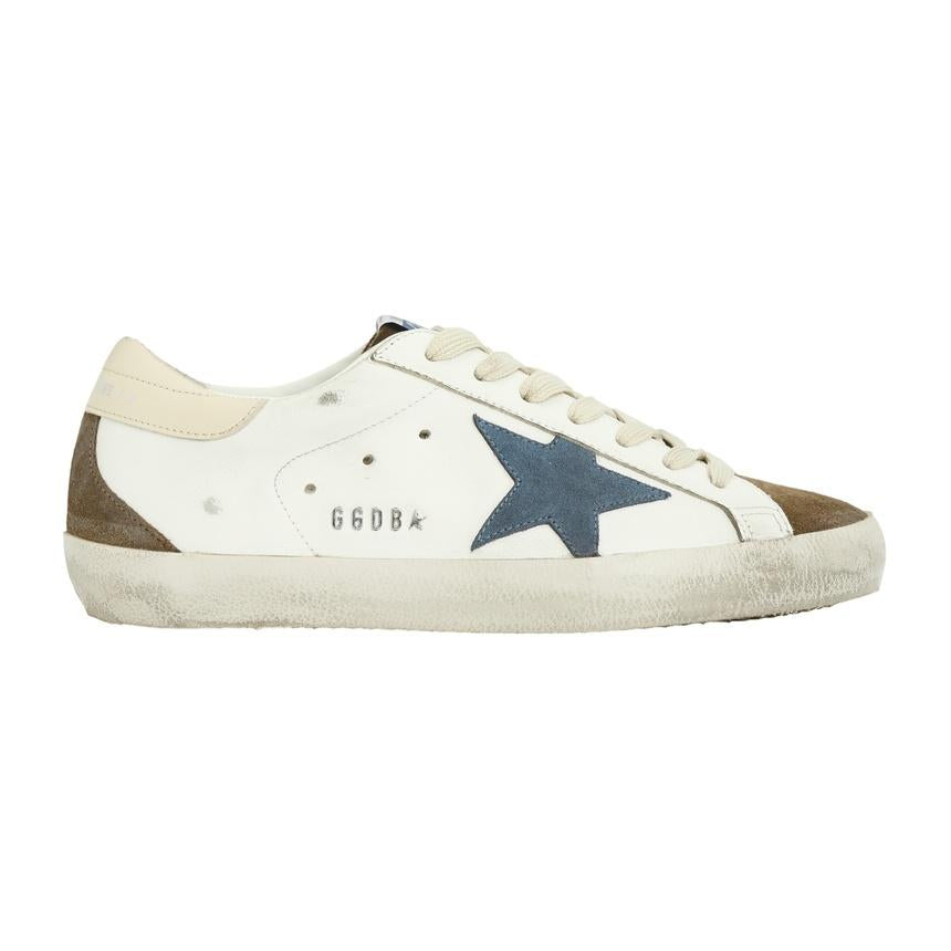 GOLDEN GOOSE Superstar Low-Top Sneakers Men White Leather