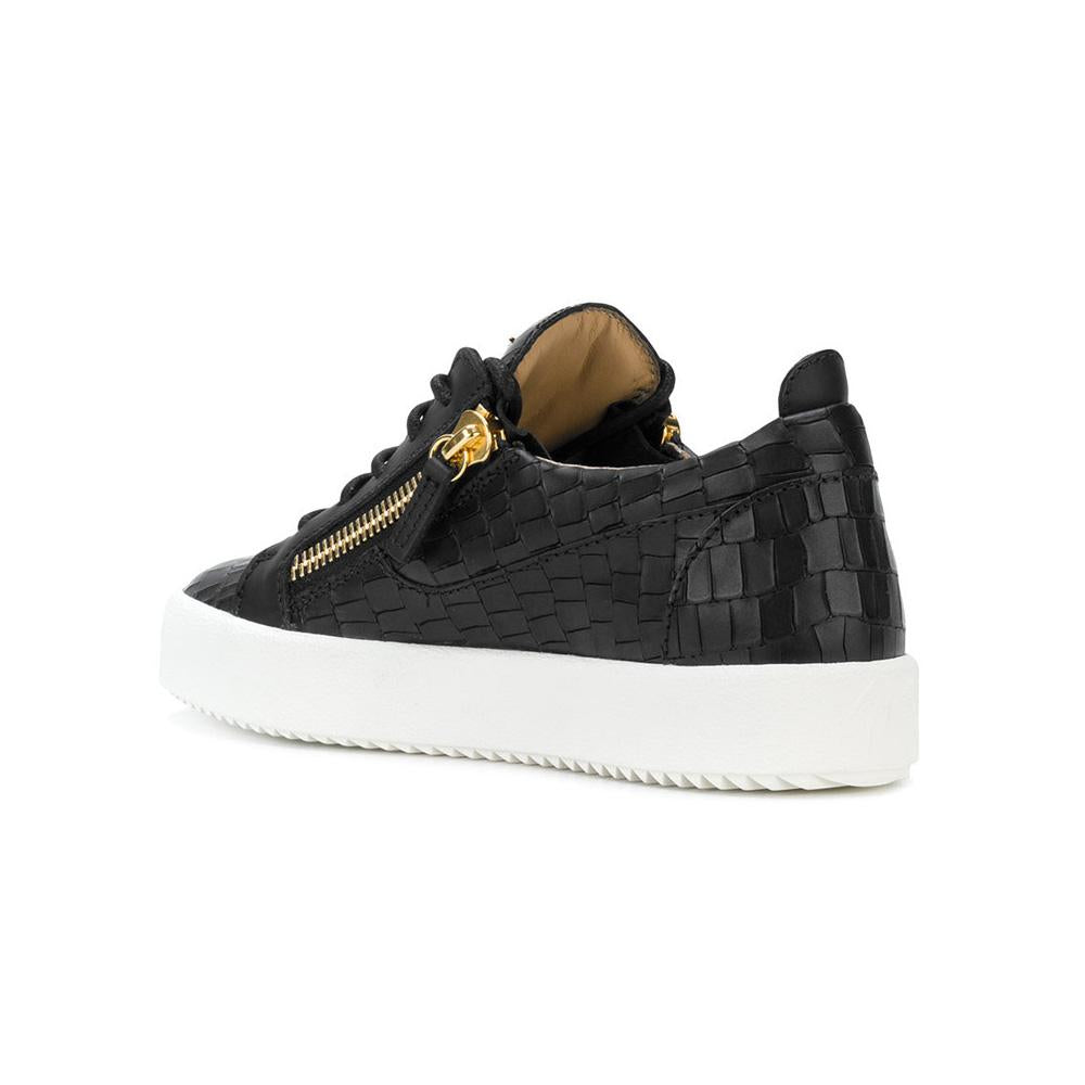 Giuseppe Zanotti Snake London Low-Top Sneakers Women’s White