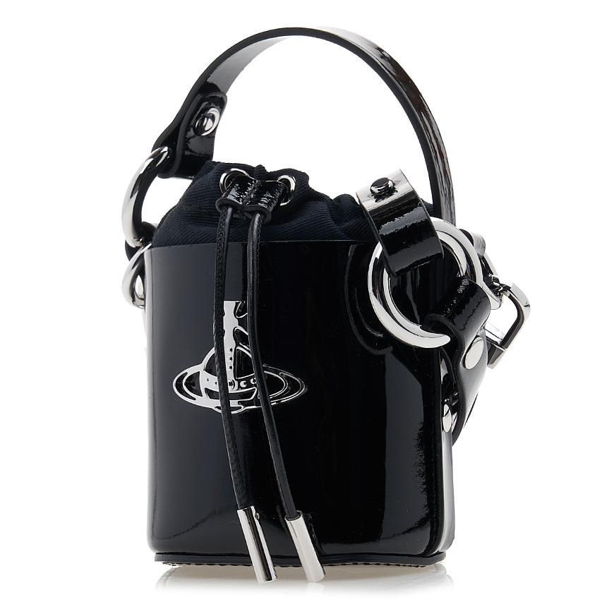 Vivienne Westwood Shiny Mini Bucket Bag Women’s Shoulder Ba 5202006CU L001O N403