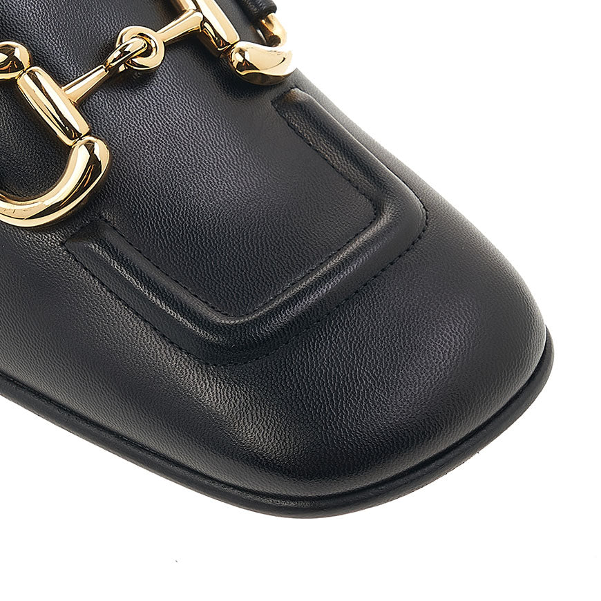 GUCCI Women's Horsebit Leather Loafers 700064 C9D00 1000