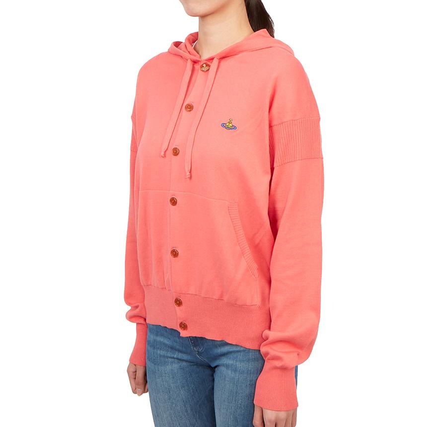Vivienne Westwood Unisex Hooded Knit Cardigan 3803001W Y000T G408