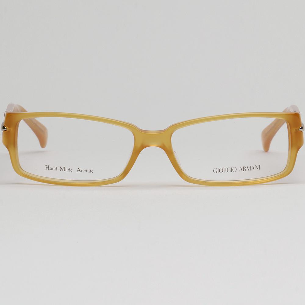 Giorgio Armani Minimalist Square Acetate Eyeglass Frames Unisex GA713 PD9
