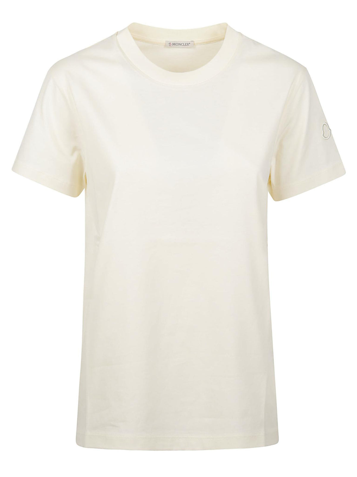 Moncler Short Sleeve Cotton T-Shirt Women’s Black