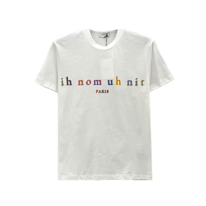 IH NOM UH NIT Rainbow Logo Short Sleeve T-Shirt 2 Colors