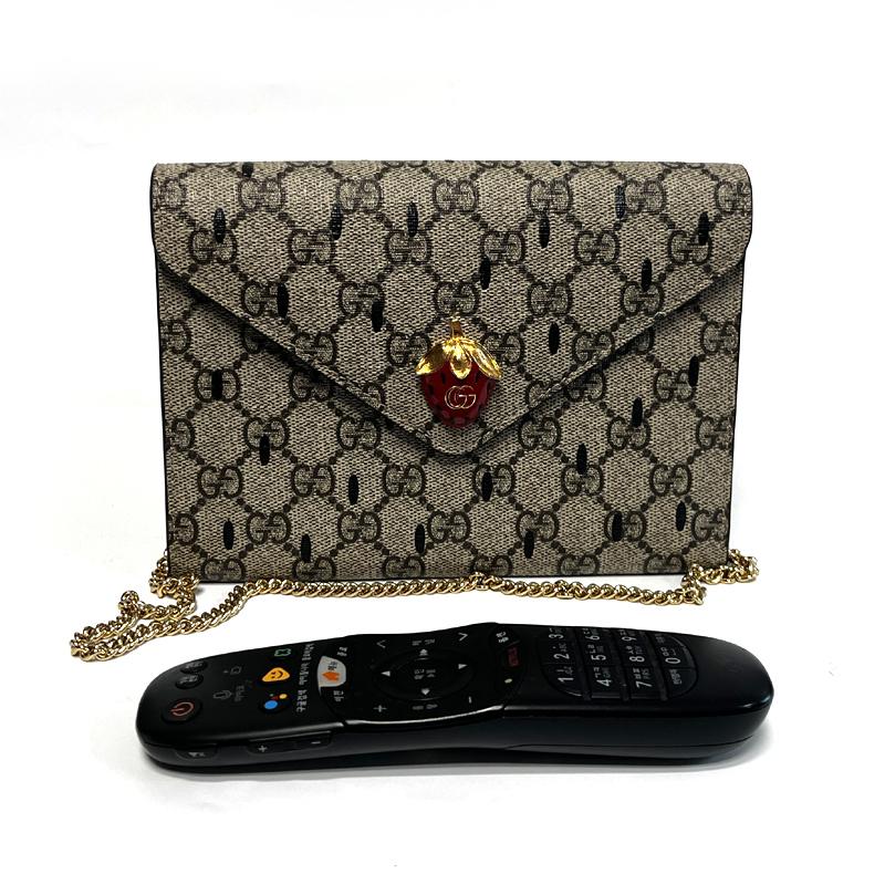 GUCCI Strawberry Print Mini Tote Bag 726249 FABB0 8659
