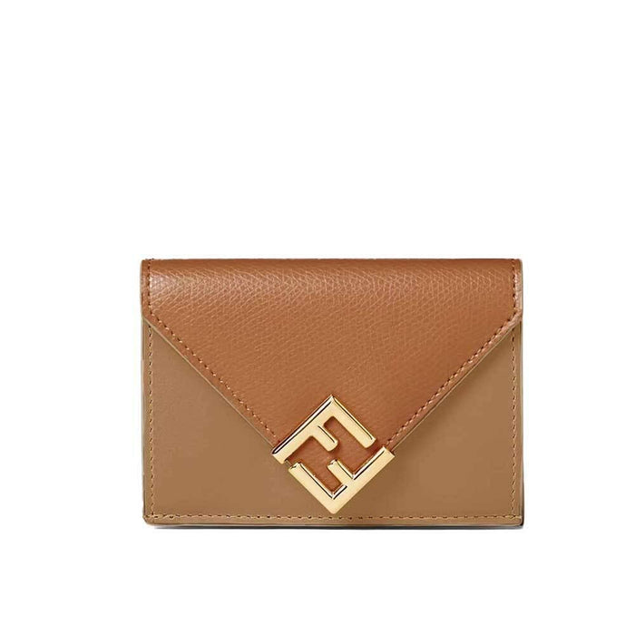 FENDI Diamond Tri-Fold Wallet for Women