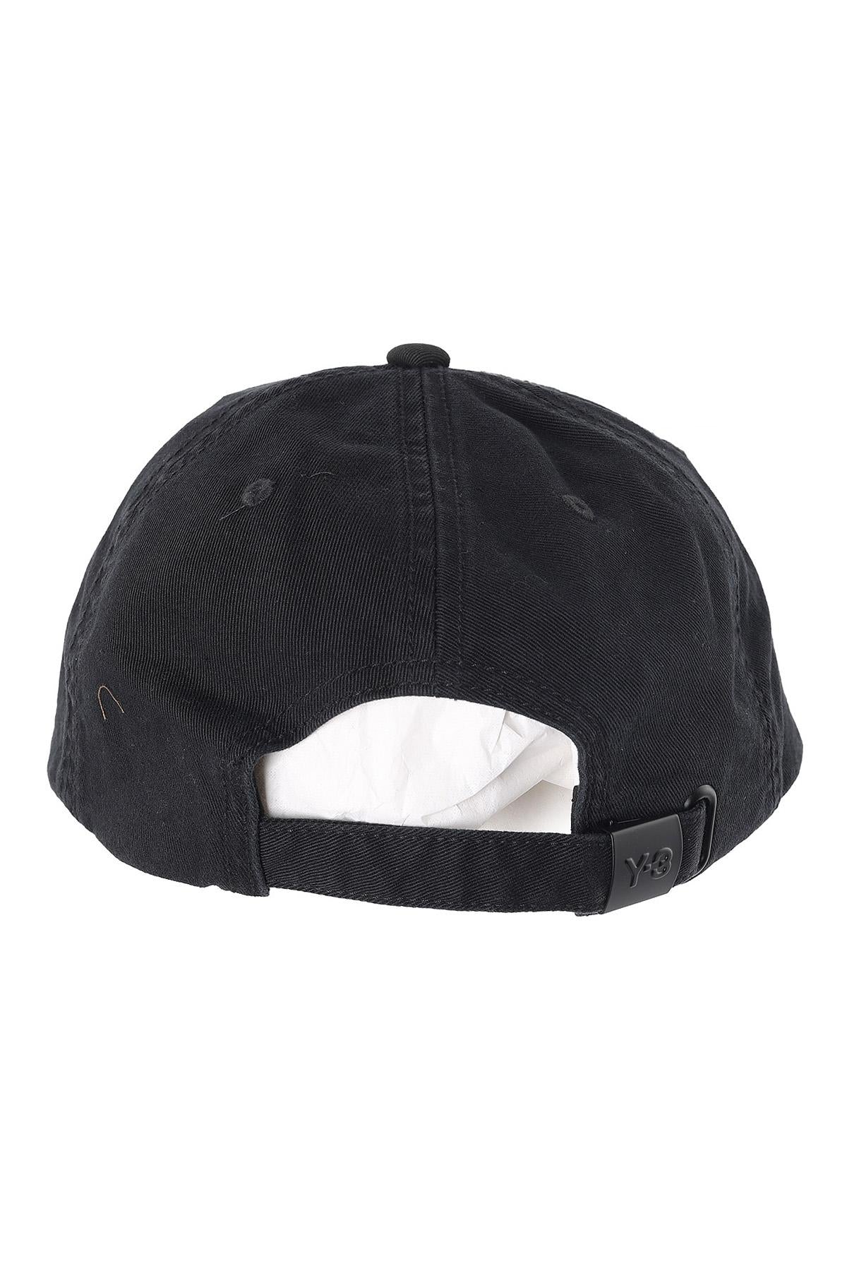 Y-3 Graphic Logo Black Cap