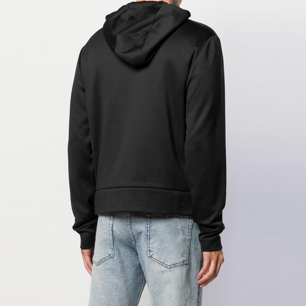 Moncler Men's Logo Hooded Zip-Up Jacket Black 84270 00 C8009 999