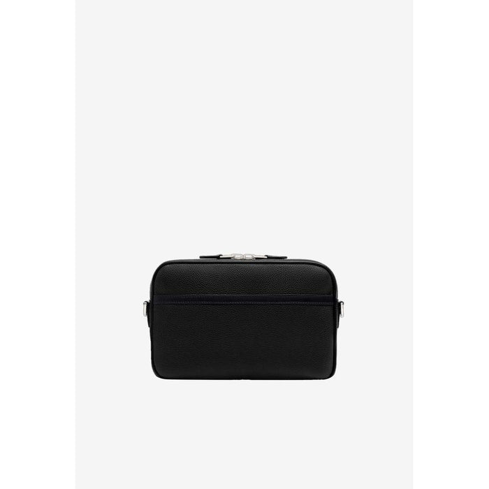 TOM FORD Traveler Medium Crossbody Bag Black Leather