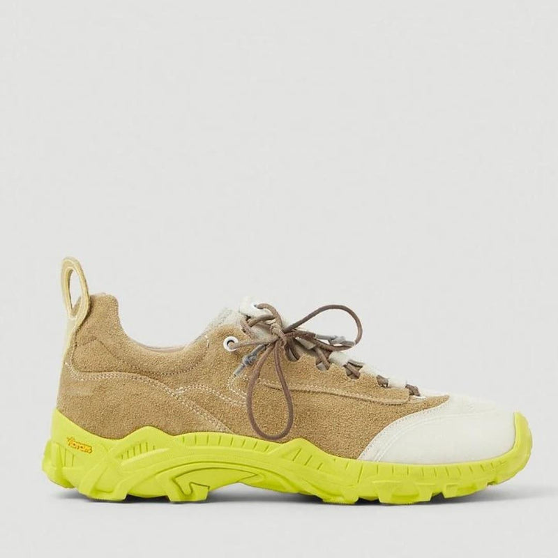 OUR LEGACY Brown GABE Natural Acidity Low-Top Sneakers