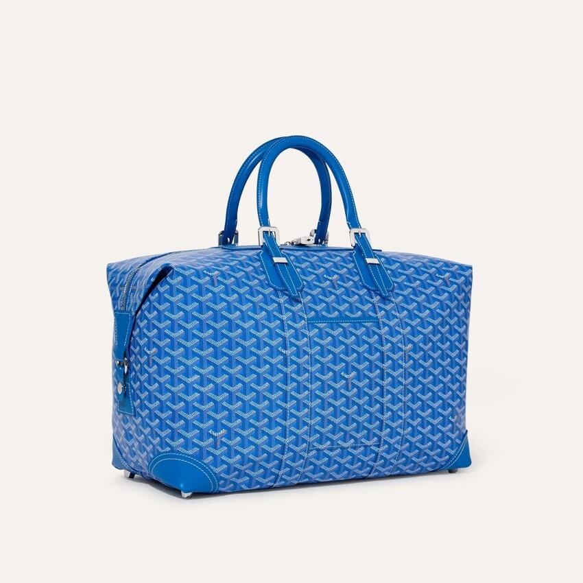 GOYARD Blue Bowling 45 Unisex Clutch Bag BOWLIN045 TY10 CL10