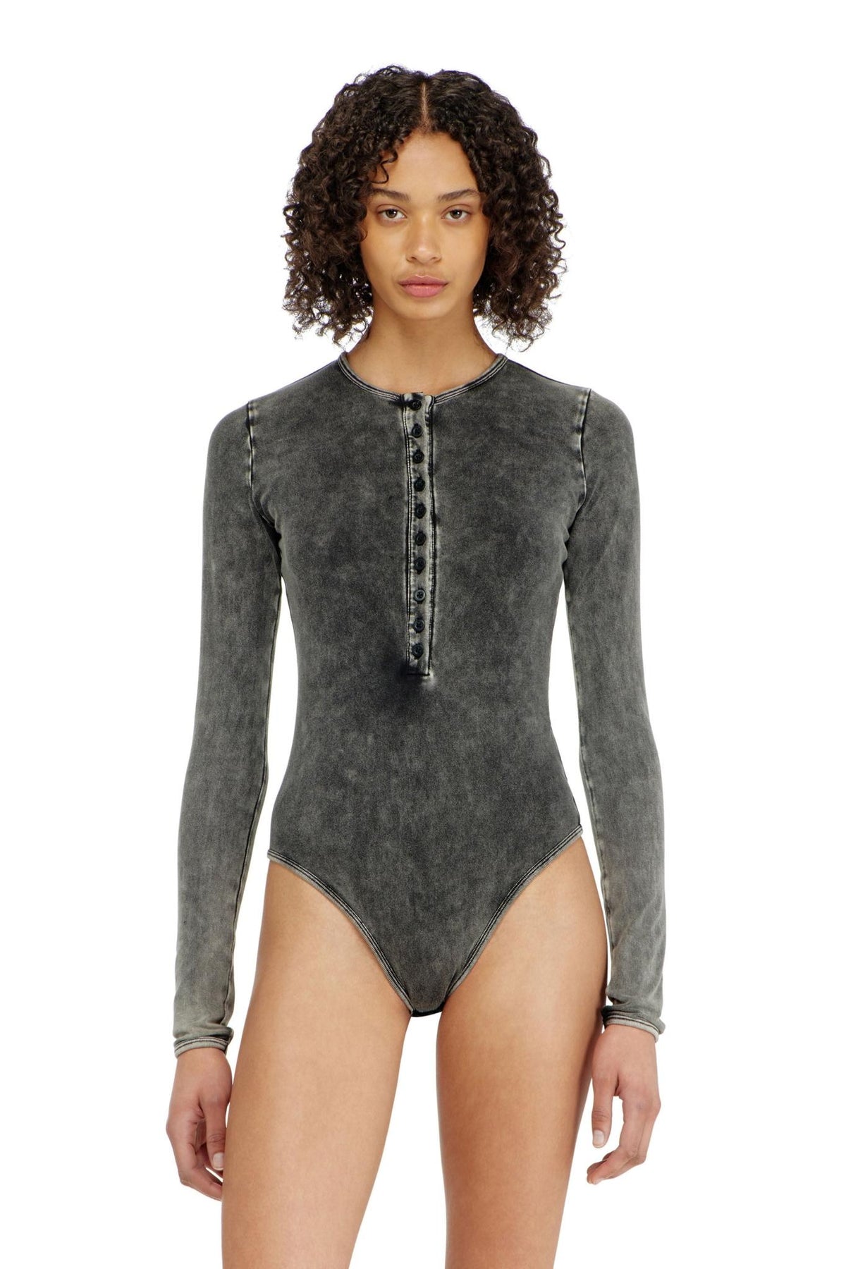 DIESEL Black Long Sleeve Sweatshirt for Women