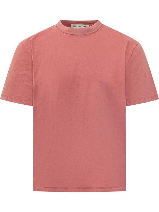 OUR LEGACY Worn Rose Short Sleeve T-Shirt