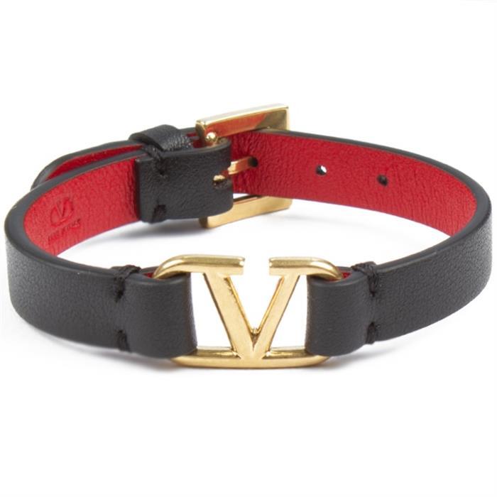 VALENTINO Gold-Tone Logo Bracelet Women’s Jewelry