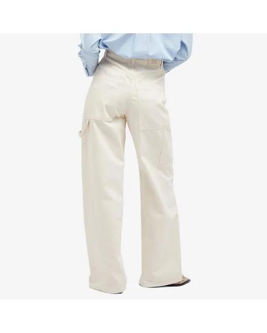 Max Mara Straight Leg Classic Pants 1113119100211131191600002 IVORY DOM
