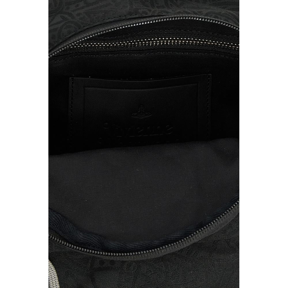 Vivienne Westwood George Small Backpack Black Leather