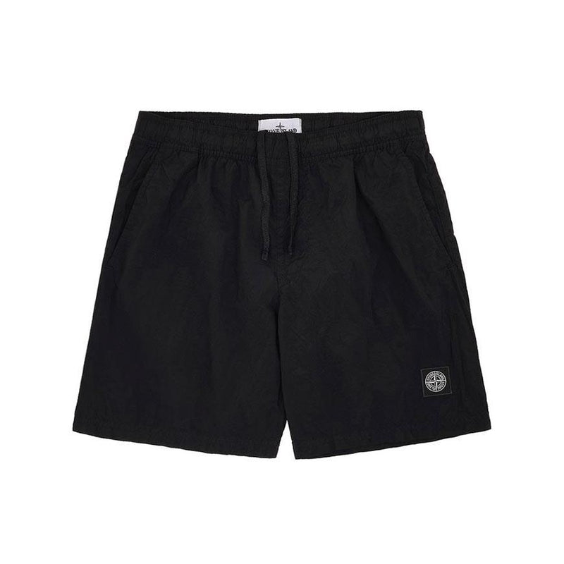 STONE ISLAND Men’s Mid-Length Swim Shorts with Pocket Navy