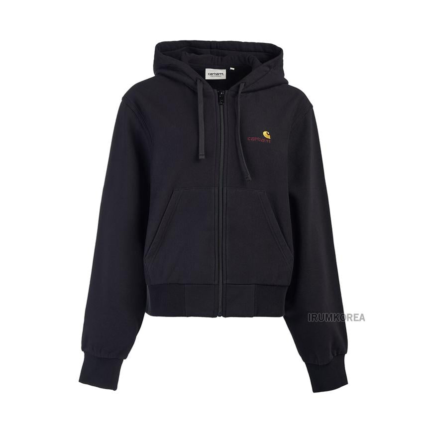 CARHARTT WIP Women’s American Script Zip-Up Hoodie I033057 89XX
