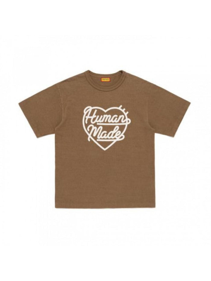 Humanmade Olive Drab Color Short Sleeve T-Shirt