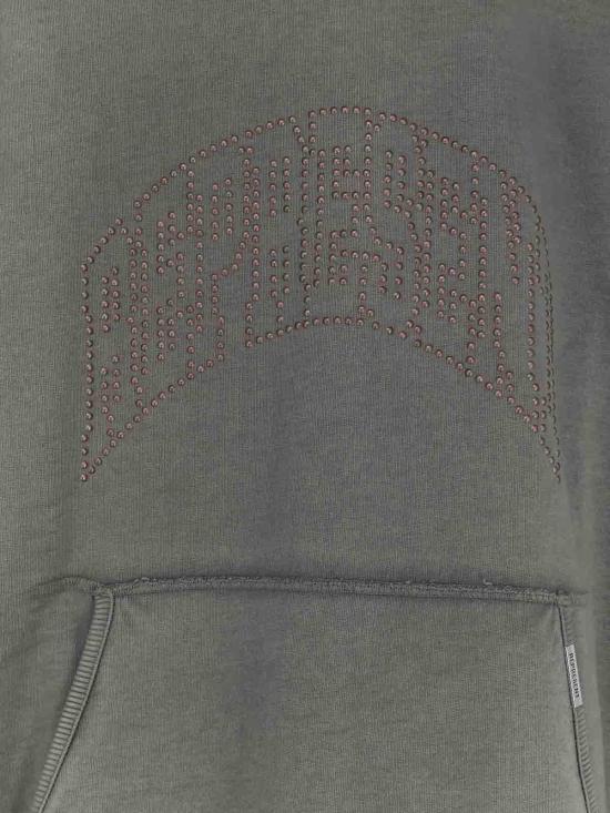 REPRESENT Black Pullover Hoodie Women’s Cotton Sweatshirt MLM10043704