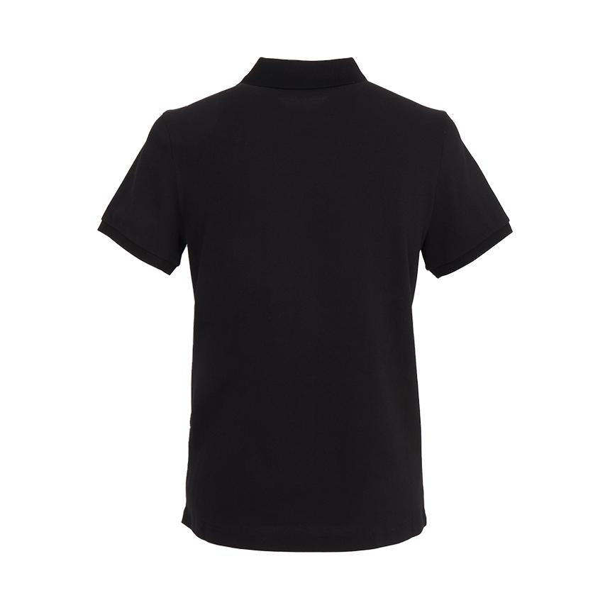Moncler Maglia Men’s Polo Short Sleeve T-Shirt Black Cotton