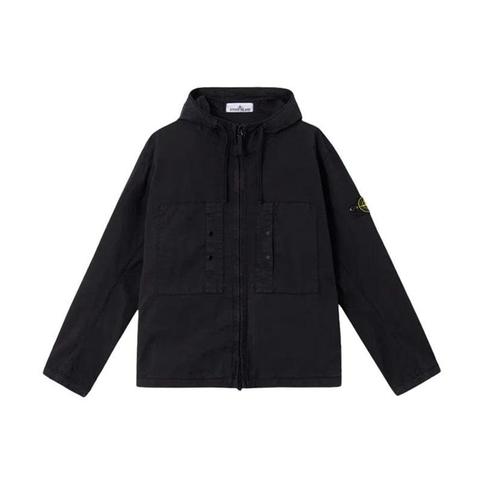 STONE ISLAND Supima Cotton Black Men’s Jacket