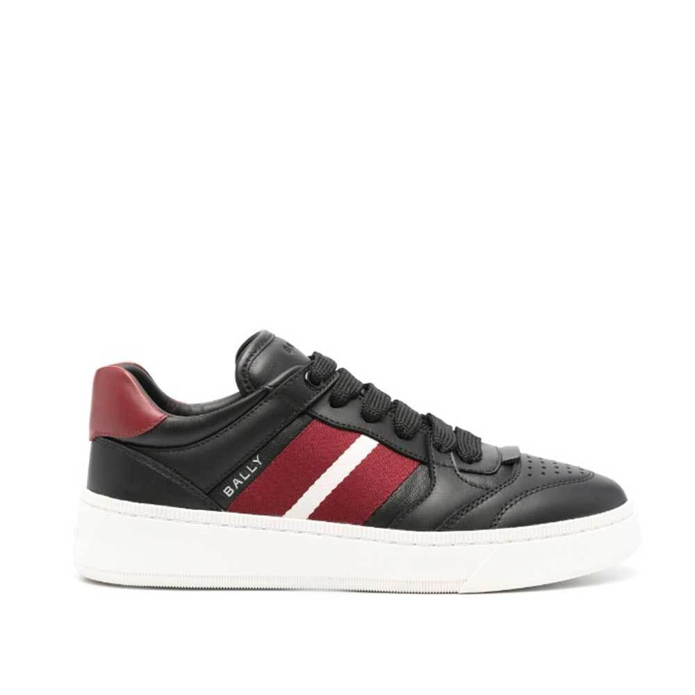 BALLY REBBY Leather Low-Top Sneakers for Men