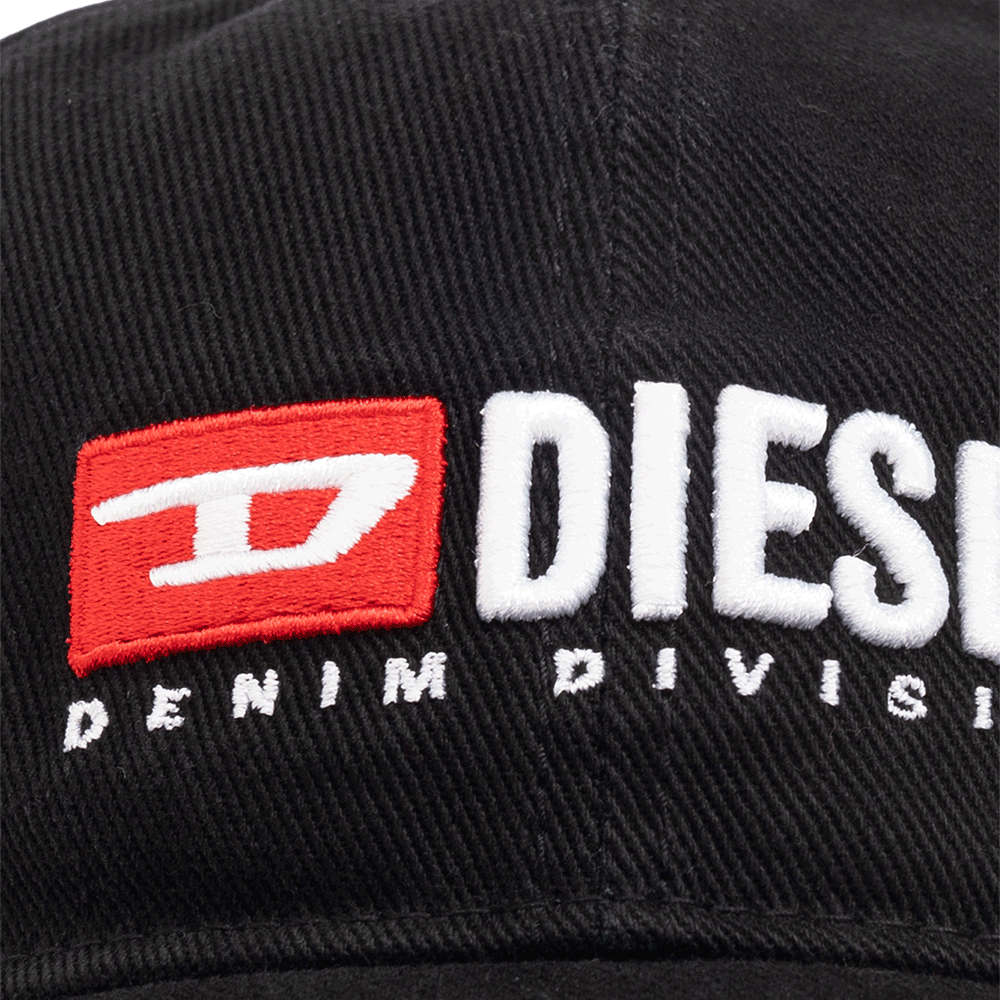 DIESEL Logo Unisex Baseball Cap AA11360 0BLAA 9XX