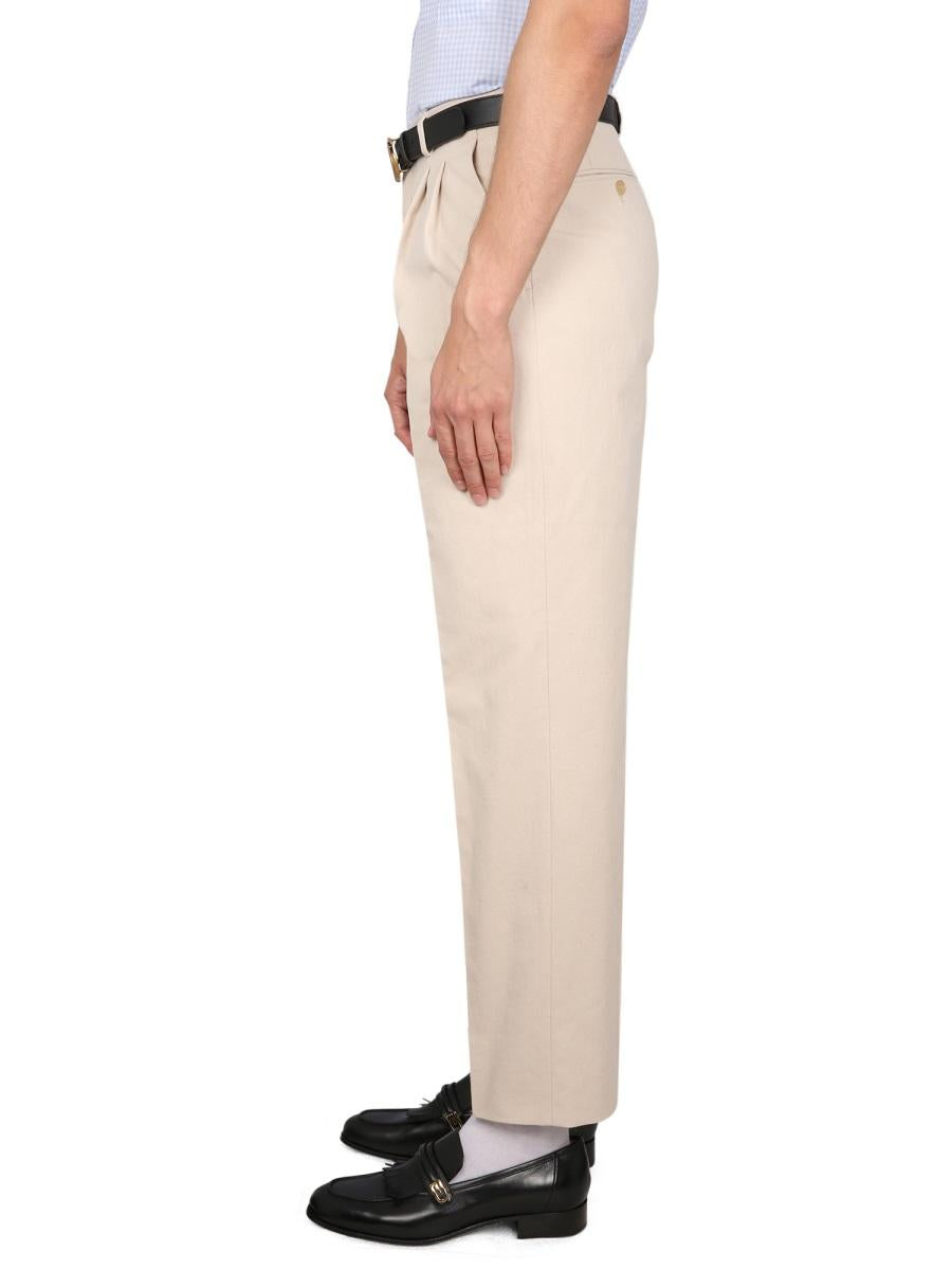 GUCCI Wool Blend Gray Suit Trousers
