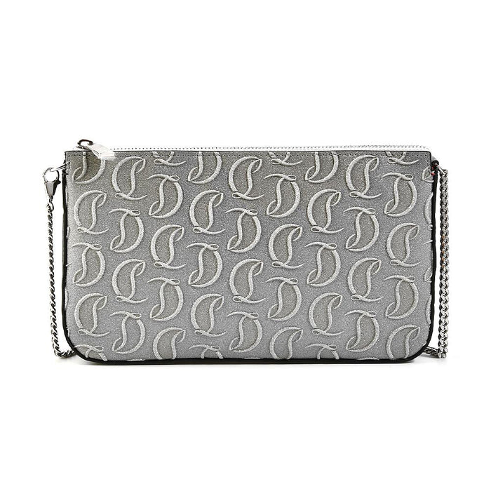 Christian Louboutin Glitter Clutch Shoulder Bag