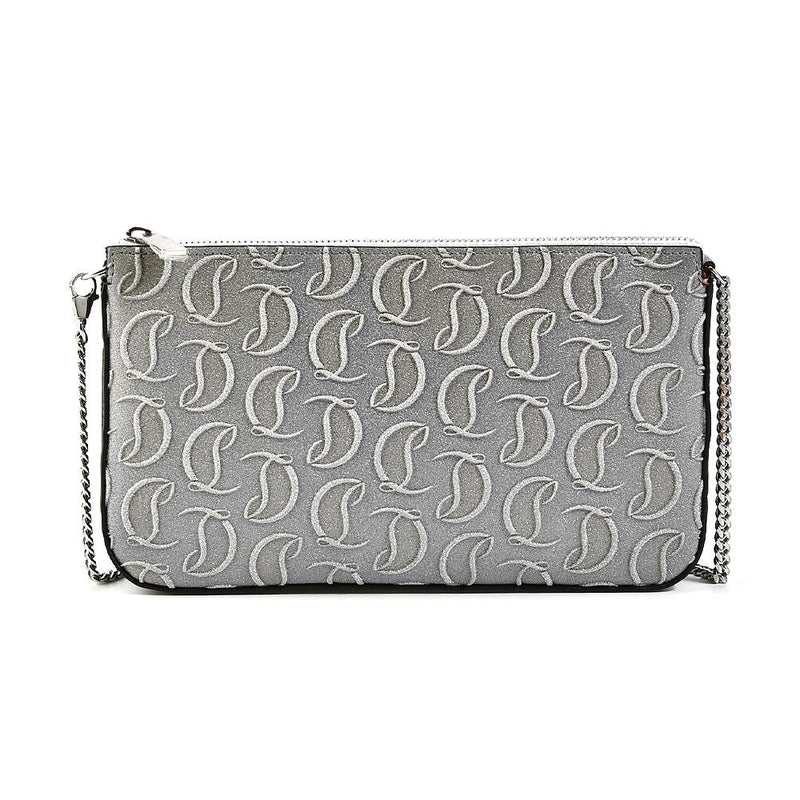 Christian Louboutin Glitter Clutch Shoulder Bag