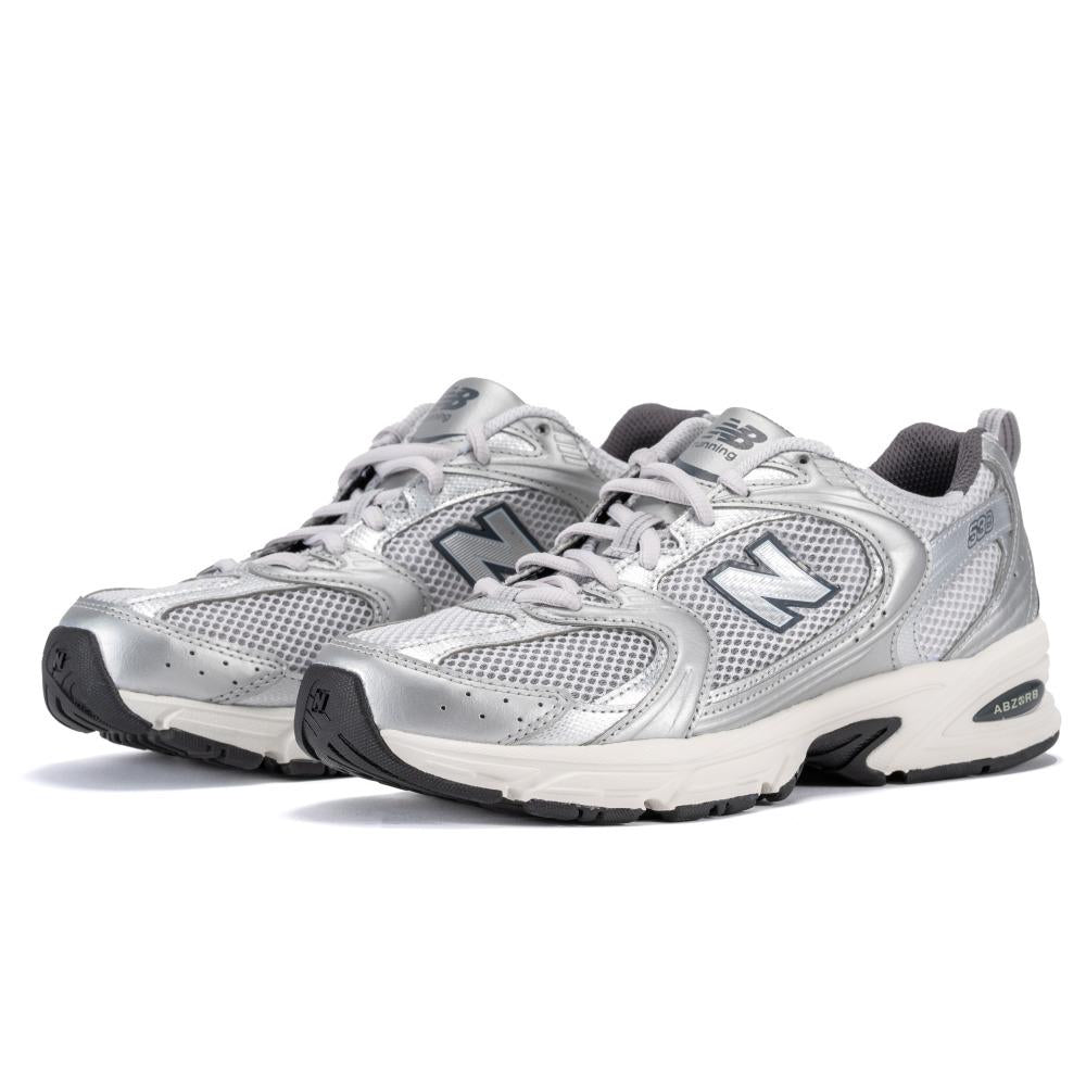 New Balance 530 Gray Matter Silver Metallic Low-Top Sneakers