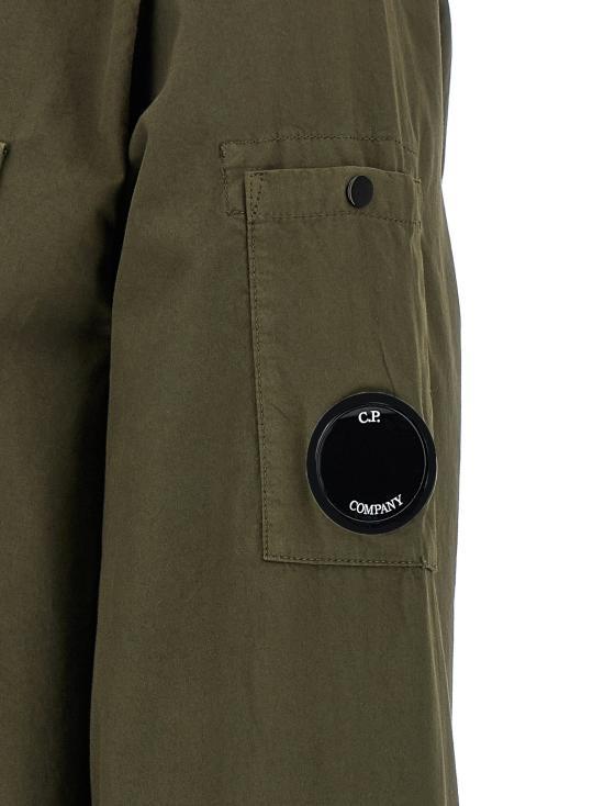 CP Company Long Sleeve Shirt for Men 18CMSH140A110143G683 IVY GREEN DOM