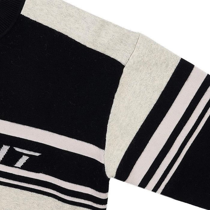 Isabel Marant Black Wool-Blend Kelly Crewneck Sweater