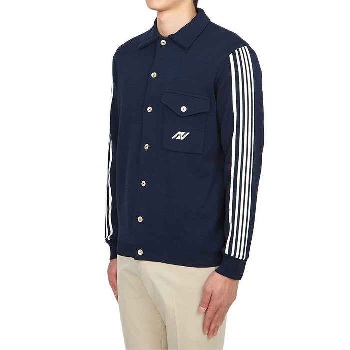 AUTRY Men’s Blue Knit Cardigan