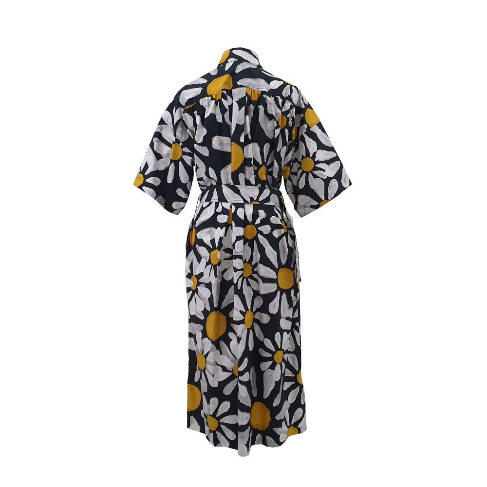 Marni Daisy Print Midi Dress for Women ABMA0806C0UTC151