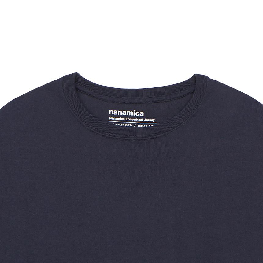 nanamica Unisex Short Sleeve T-Shirt S25SI115E NAVY
