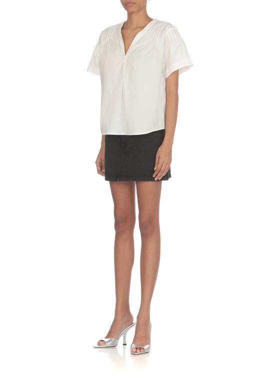 A.P.C. Cotton Button-Down Shirt for Women COEVDF13417AAB DOM