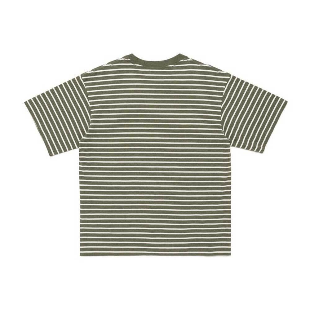 Humanmade Olive Drab Heart Stripe Short Sleeve T-Shirt
