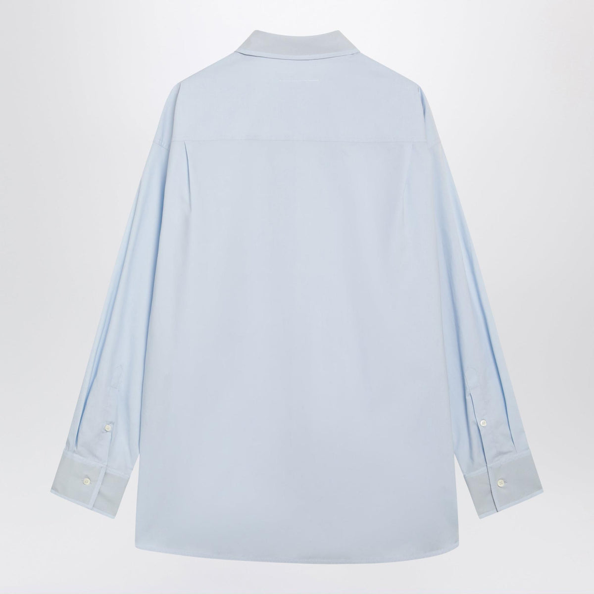 Maison Margiela Long Sleeve Button-Up Shirt Men’s Cotton White