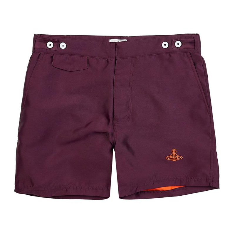 Vivienne Westwood ORB Logo Swim Shorts for Men Navy