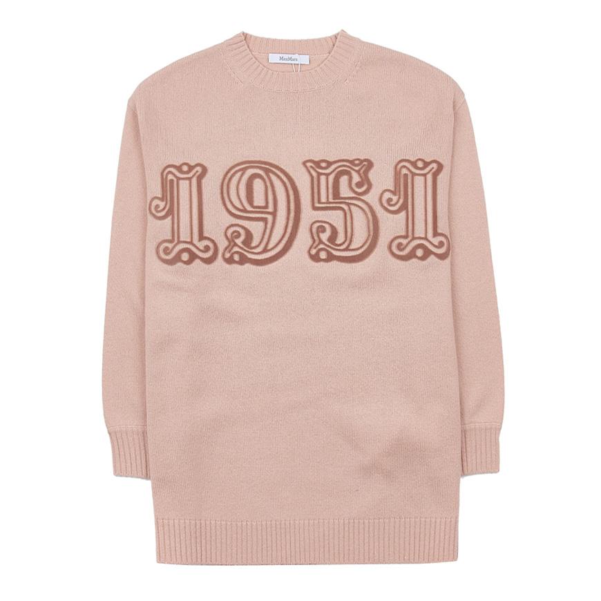 Max Mara FIDO Wool Crewneck Sweater Women’s Beige