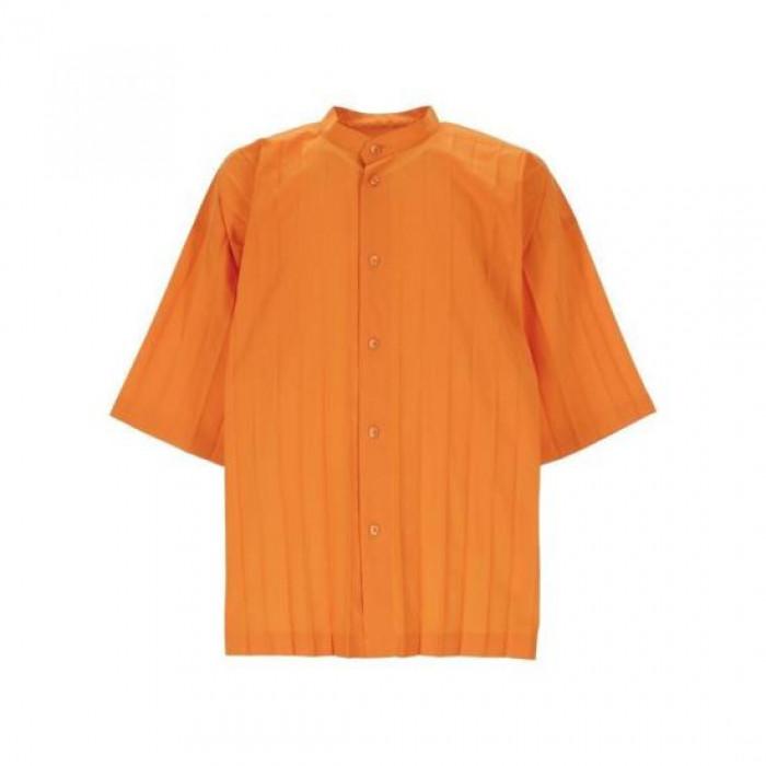 Issey Miyake Homme Plissé Edge Short Sleeve Shirt HP56FJ305 32