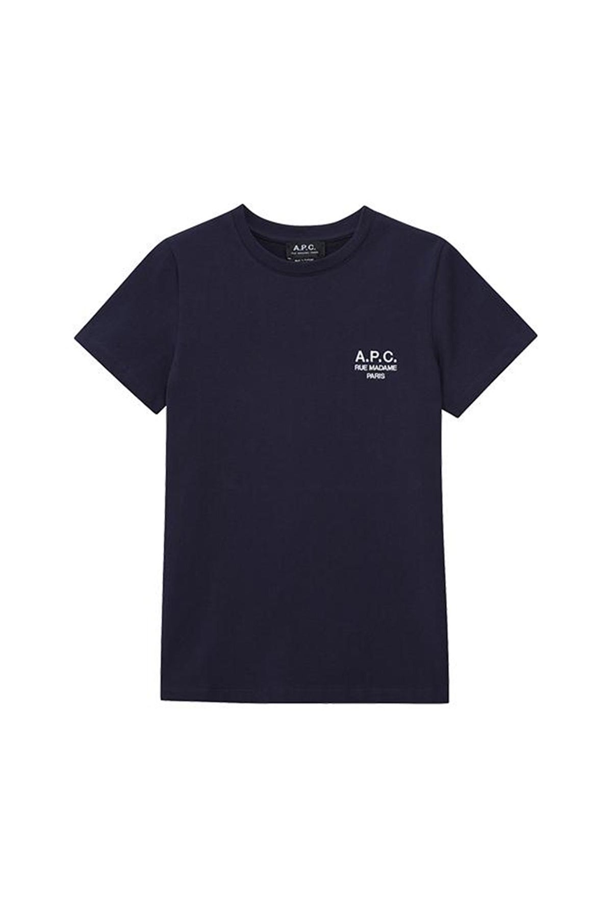 A.P.C. Women’s Short Sleeve T-Shirt F26842 IAK DARK NAVY