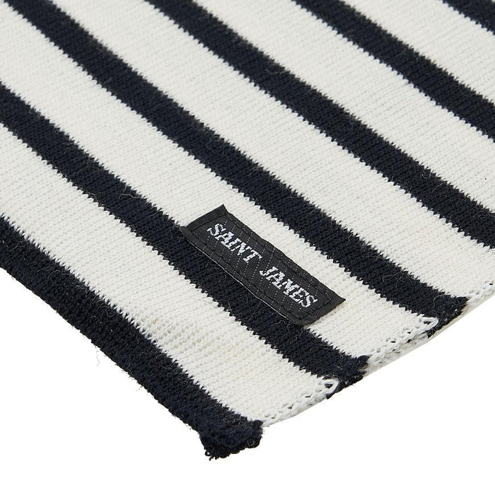 Saint James Unisex DUGUAY R Scarf ECUME NAVY