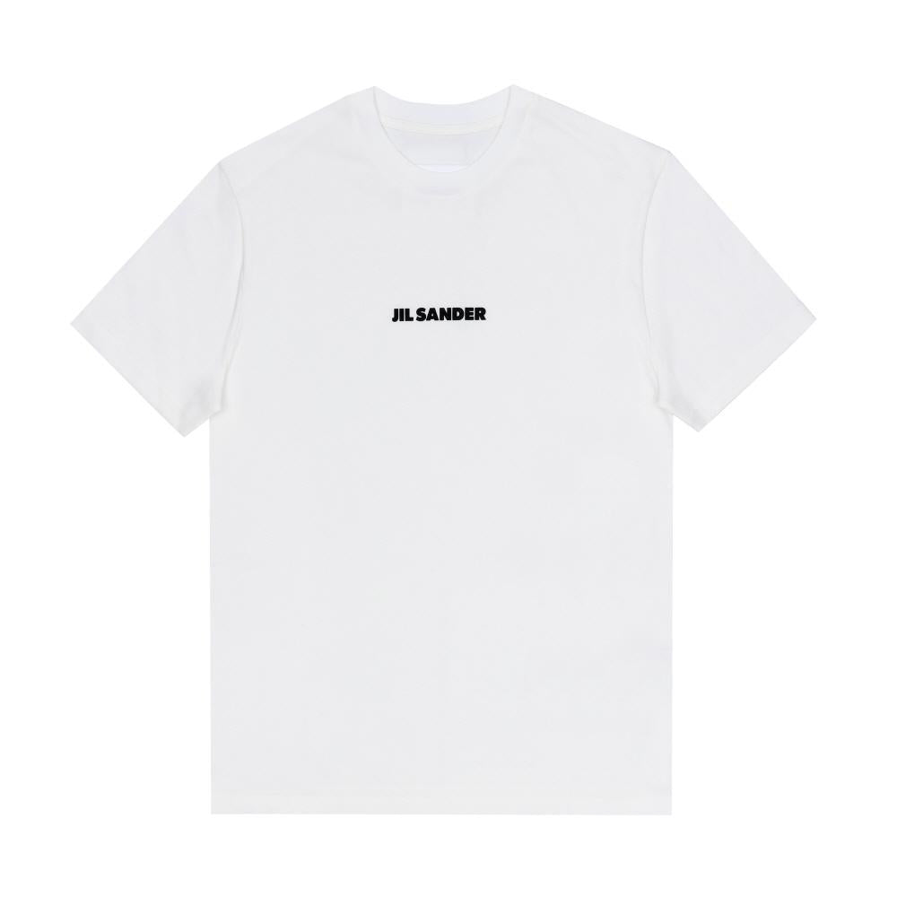 JIL SANDER Logo Short Sleeve T-Shirt White Women’s Cotton